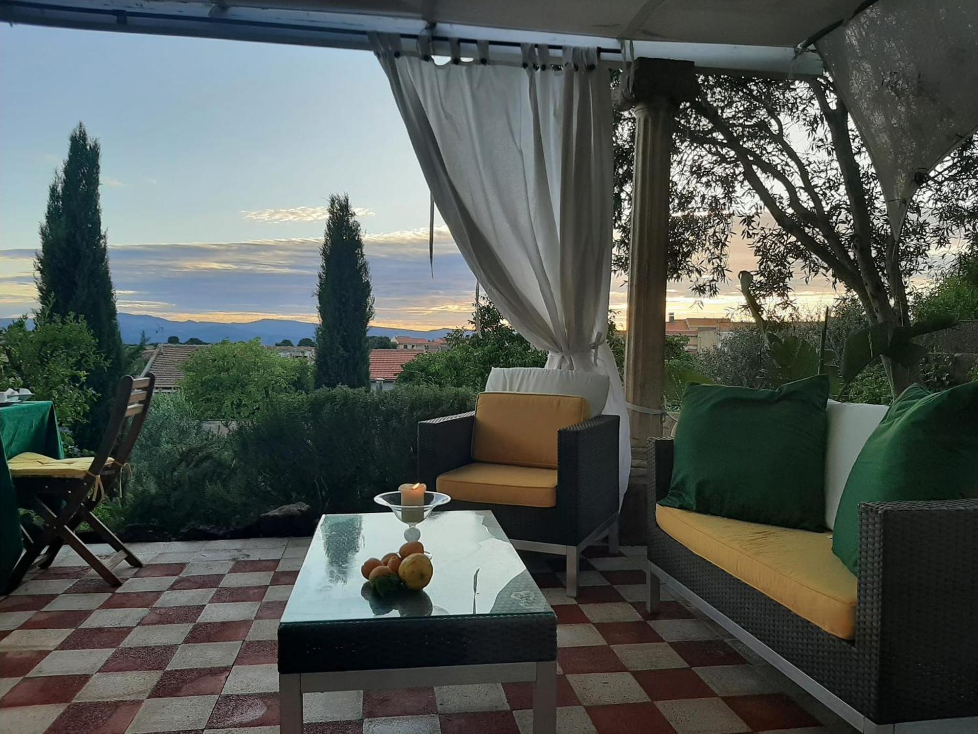 B&B Il Giardino Del Barone Pozzomaggiore Exterior foto